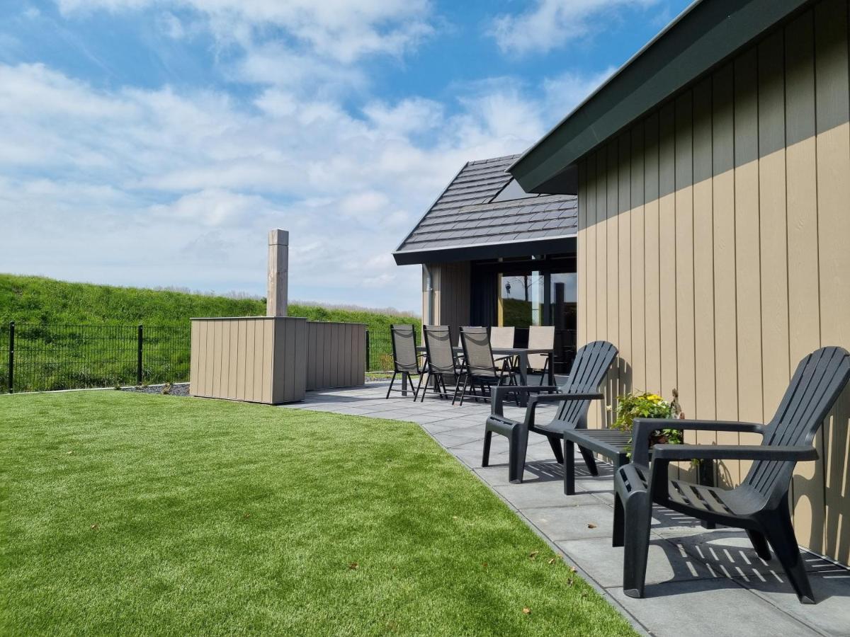 Chalet Met Sauna En Airconditioning Sint-Annaland Exterior foto